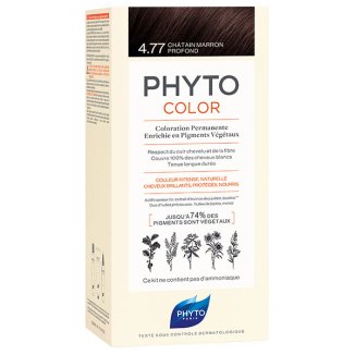Phyto Color, farba do włosów, 4.77 kasztan brąz, 50 ml - zdjęcie produktu