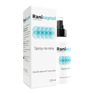 Raniseptol, spray na rany, 125 ml - zdjęcie produktu