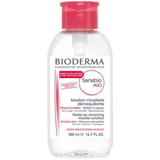 Bioderma Sensibio H2O, woda micelarna, skóra wrażliwa, z dozownikiem, 500 ml - zdjęcie produktu
