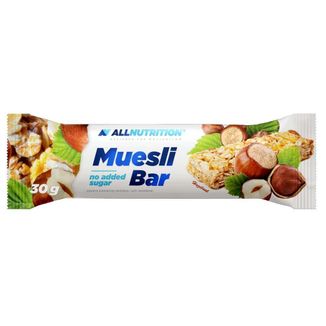 Allnutrition Muesli Bar, baton musli, orzech laskowy, bez dodatku cukru, 30 g KRÓTKA DATA - zdjęcie produktu