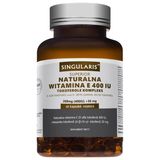 Singularis Superior Naturalna Witamina E 400 IU Tokoferole Kompleks, 60 kapsułek miękkich - miniaturka zdjęcia produktu
