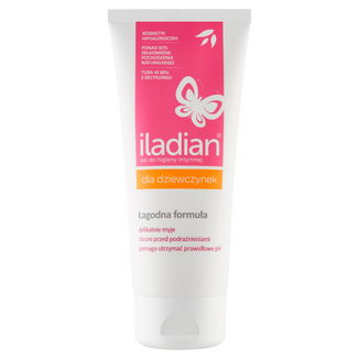 Iladian, żel do higieny intymnej dla dziewczynek, 150 ml USZKODZONE OPAKOWANIE - zdjęcie produktu