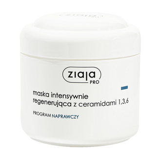 Ziaja Pro, maska intensywnie regenerująca z ceramidami 1,3,6, 200 ml - zdjęcie produktu