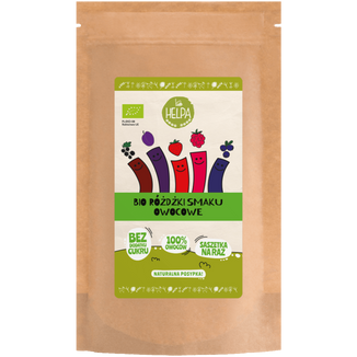 Helpa Czary Mamy Bio Owocowe Różdżki Smaku, owoce liofilizowane, 10 x 2 g - zdjęcie produktu