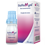 Saflohyal, krople do oczu, 10 ml KRÓTKA DATA - miniaturka zdjęcia produktu