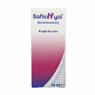Saflohyal, krople do oczu, 10 ml KRÓTKA DATA - zdjęcie produktu