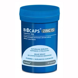 ForMeds Bicaps Zinc 15, 60 kapsułek - zdjęcie produktu