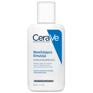 CeraVe, emulsja nawilżająca, skóra sucha i bardzo sucha, 88 ml - zdjęcie produktu
