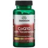 Swanson CoQ10 with Tocotrienols, koenzym Q10 200 mg i tokotrienole 20 mg, 60 kapsułek żelowych - miniaturka zdjęcia produktu