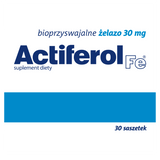 Actiferol Fe 30 mg, 30 saszetek - miniaturka zdjęcia produktu