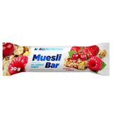 Allnutrition Muesli Bar, baton musli, żurawina z maliną, bez dodatku cukru, 30 g - miniaturka zdjęcia produktu