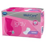 MoliCare Premium Lady Pad, anatomiczne wkłady chłonne, 4,5 kropli, 14 sztuk - miniaturka zdjęcia produktu