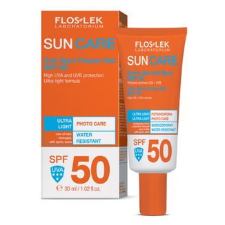 Flos-Lek Sun Care, krem-żel Anti-Spot SPF 50, 30 ml - zdjęcie produktu