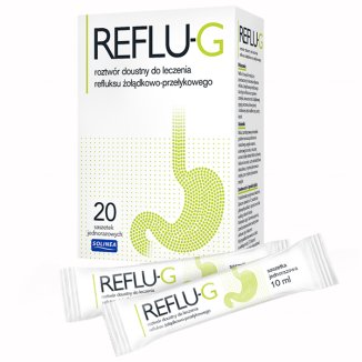 Reflu-G, roztwór doustny, 10 ml x 20 saszetek - zdjęcie produktu