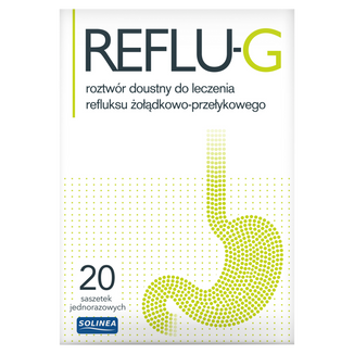 Reflu-G, roztwór doustny, 10 ml x 20 saszetek - zdjęcie produktu