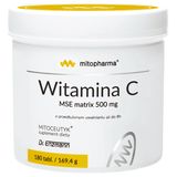 Mito-Pharma Witamina C MSE Matrix 500 mg, 180 tabletek - miniaturka zdjęcia produktu