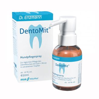 Dr Enzmann Dentomit Q10, spray do pielęgnacji jamy ustnej, 30 ml KRÓTKA DATA - zdjęcie produktu