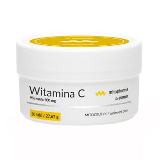 Mito-Pharma Witamina C MSE Matrix 500 mg, 30 tabletek - zdjęcie produktu
