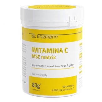 Mito-Pharma, Witamina C MSE matrix, 90 tabletek - 2 Mito-Pharma, Witamina C MSE matrix, 90 tabletek - 2 - zdjęcie produktu