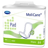 MoliCare Pad, wkłady chłonne, mini, 2 krople, 30 sztuk - miniaturka zdjęcia produktu