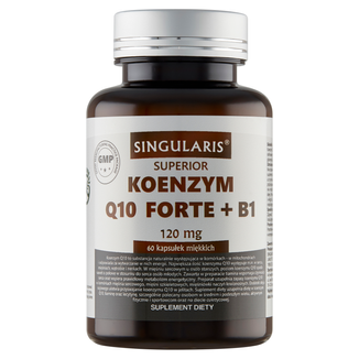 Singularis Superior Koenzym Q10 Forte + B1, 60 kapsułek - zdjęcie produktu