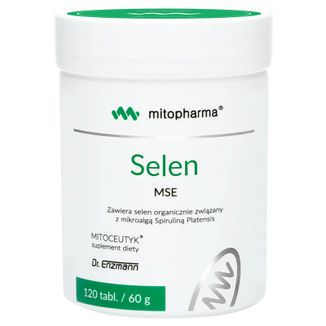 Mito-Pharma Selen MSE, 120 tabletek - zdjęcie produktu