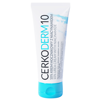 Cerkoderm 10, 10% krem mocznikowy z witaminą PP, 75 ml - zdjęcie produktu