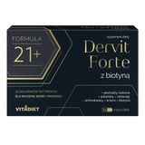 Vitadiet Dervit Forte z biotyną, 60 kapsułek KRÓTKA DATA - miniaturka zdjęcia produktu