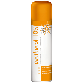Panthenol 10%, pianka wspomagająca leczenie oparzeń słonecznych i termicznych, 150 ml - zdjęcie produktu
