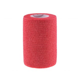 5E, bandaż kohezyjny Non-Woven Economic, lateksowy, czerwony, 7,5 cm x 4,5 m 5E, bandaż kohezyjny Non-Woven Economic, lateksowy, czerwony, 7,5 cm x 4,5 m - zdjęcie produktu