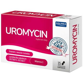 Uromycin, 15 kapsułek KRÓTKA DATA - zdjęcie produktu
