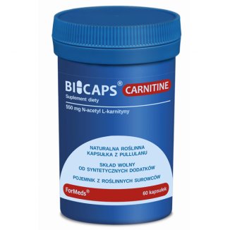 ForMeds, Bicaps Carnitine, 60 kapsułek - zdjęcie produktu