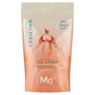 Mg12 Odnowa, oczyszczająca sól Epsom, kizeryt, 1 kg - zdjęcie produktu