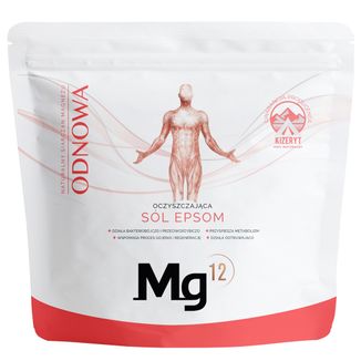 Mg12 Odnowa, oczyszczająca sól Epsom, kizeryt, 1 kg - zdjęcie produktu