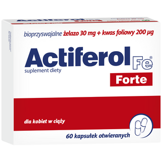 Actiferol Fe Forte, 60 kapsułek - zdjęcie produktu