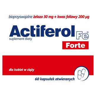 Actiferol Fe Forte, 60 kapsułek - zdjęcie produktu