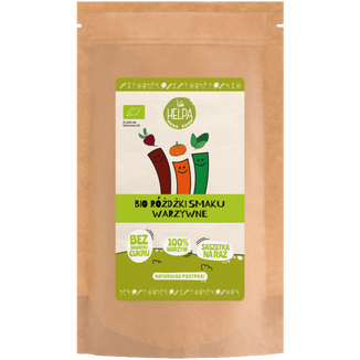 Helpa Czary Mamy Bio Warzywne Różdżki Smaku, warzywa liofilizowane, 9 x 2 g Helpa Czary Mamy Bio Warzywne Różdżki Smaku, warzywa liofilizowane, 9 x 2 g - zdjęcie produktu