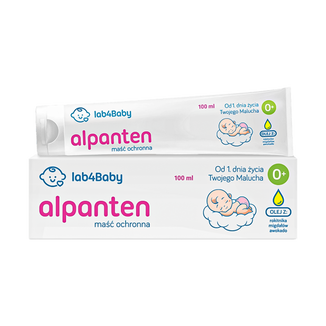 Lab4baby Alpanten, maść ochronna do przewijania od 1 dnia życia, 100 ml USZKODZONE OPAKOWANIE - zdjęcie produktu