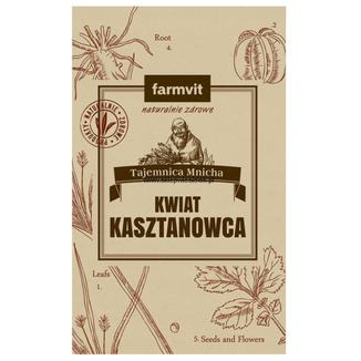 Farmvit Tajemnica Mnicha Kwiat Kasztanowca, 50 g - zdjęcie produktu