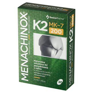 Menachinox K2 200, 30 kapsułek KRÓTKA DATA - zdjęcie produktu