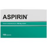 Aspirin 500 mg, 100 tabletek (import równoległy) - miniaturka zdjęcia produktu