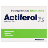 Actiferol Fe 15 mg, 30 saszetek USZKODZONE OPAKOWANIE - miniaturka zdjęcia produktu