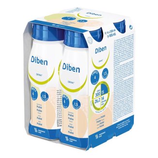 Diben Drink, preparat odżywczy, smak pralinowy, 4 x 200 ml - zdjęcie produktu