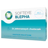 Softeye Blepha, chusteczki okulistyczne, 14 sztuk - miniaturka zdjęcia produktu