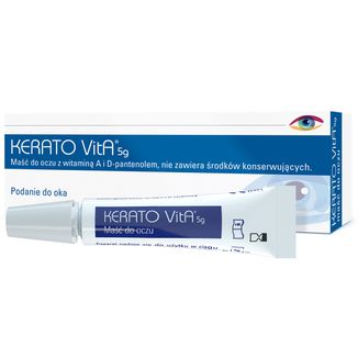 Kerato VitA, maść do oczu, 5 g - zdjęcie produktu