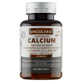 Singularis Superior Calcium Naturalny Wapń Ovocet 1300 mg + Witamina D3 1000 IU, 60 kapsułek - miniaturka zdjęcia produktu