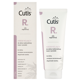 Cutis Mini Derm Egzema, krem kojący do twarzy i ciała, od pierwszych dni życia, 75 ml - zdjęcie produktu