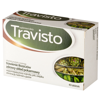 Travisto, 30 tabletek + 10 gratis  USZKODZONE OPAKOWANIE - zdjęcie produktu