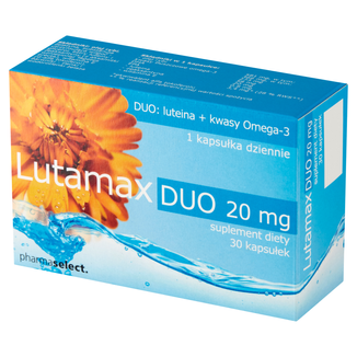 Lutamax Duo 20 mg, 30 kapsułek - zdjęcie produktu