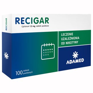 Recigar 1,5 mg, 100 tabletek powlekanych - zdjęcie produktu